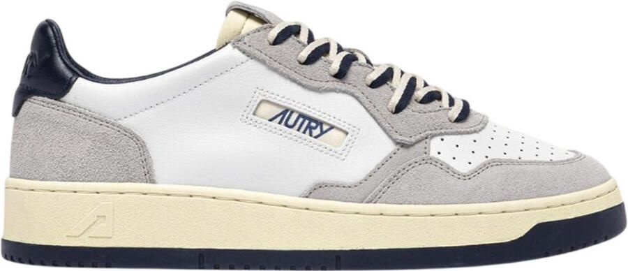Autry Lage Sneakers Medalist Low Vapor Space Suede Leather