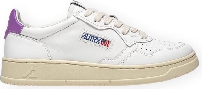Autry Lage Sneakers Medalist Low W Leat White Dberry