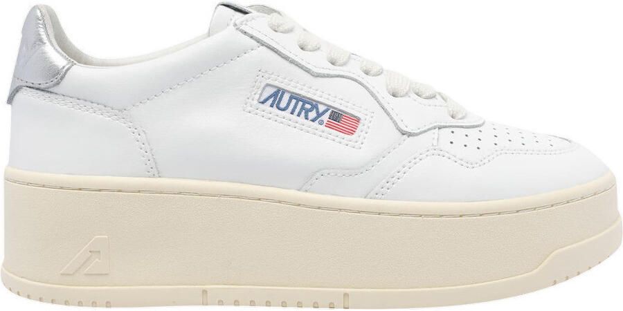 Autry Witte Sneakers met Geperforeerde Details - Foto 3