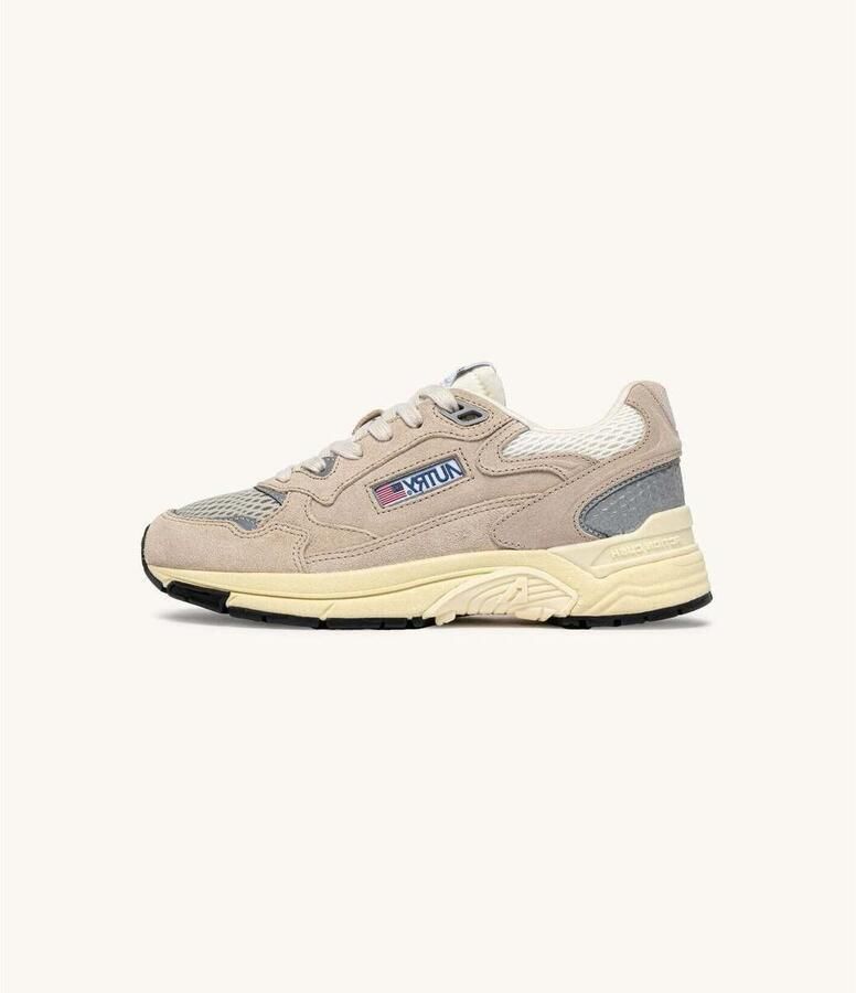 Autry Lage Sneakers Hyperway Ecru