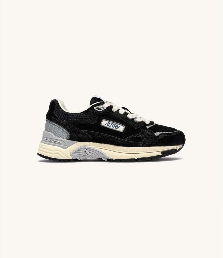 Autry Sneakers Hyperway Low Pony Suede Black