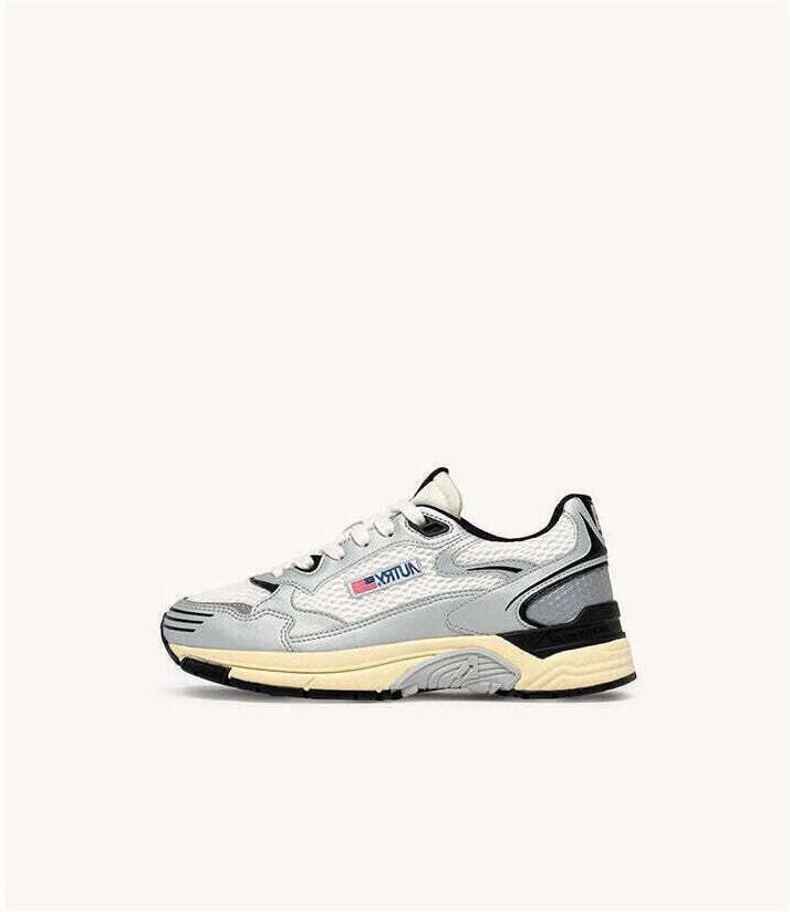 Autry Sneakers Hyperway Plata Blanco - Foto 2