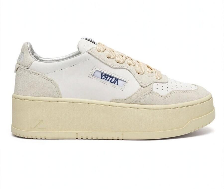Autry Witte Sneakers Met Geperforeerd Ontwerp - Foto 2