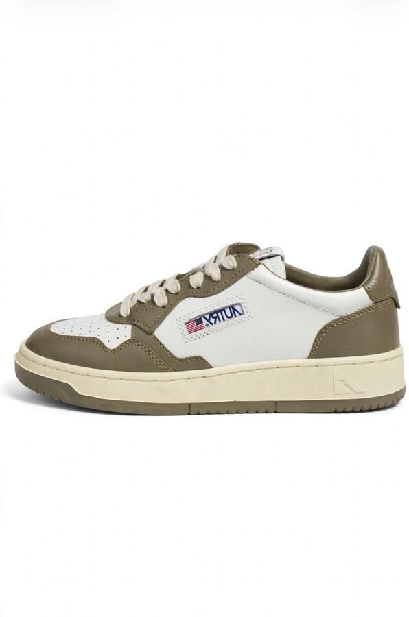 Autry Lage Leren Sneaker met Logo Detail Multicolor Heren