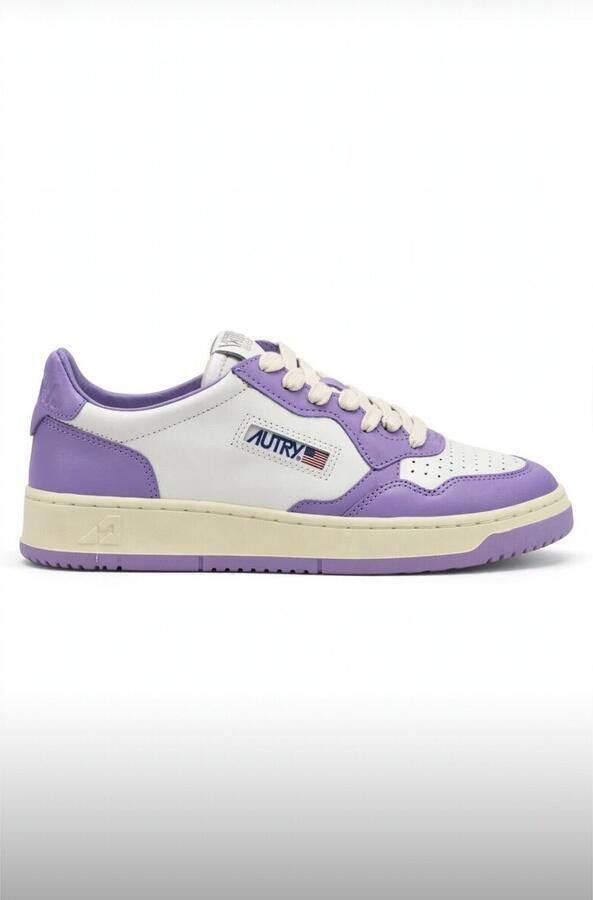 Autry Vintage-geïnspireerde lage sneakers Multicolor Dames