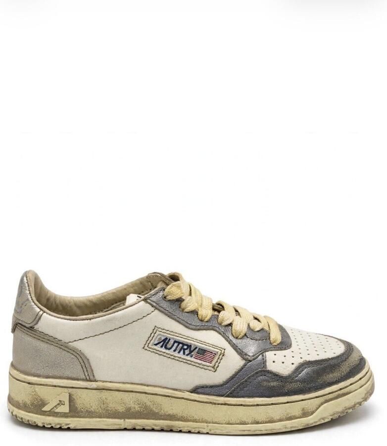 Autry Low-Top Sneakers Sup Vint Low Wom Sneakers in beige - Foto 6