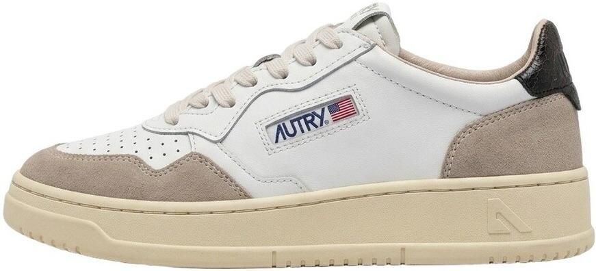 Autry Lage Sneakers Medalist Low Leather W White Leopard - Foto 2