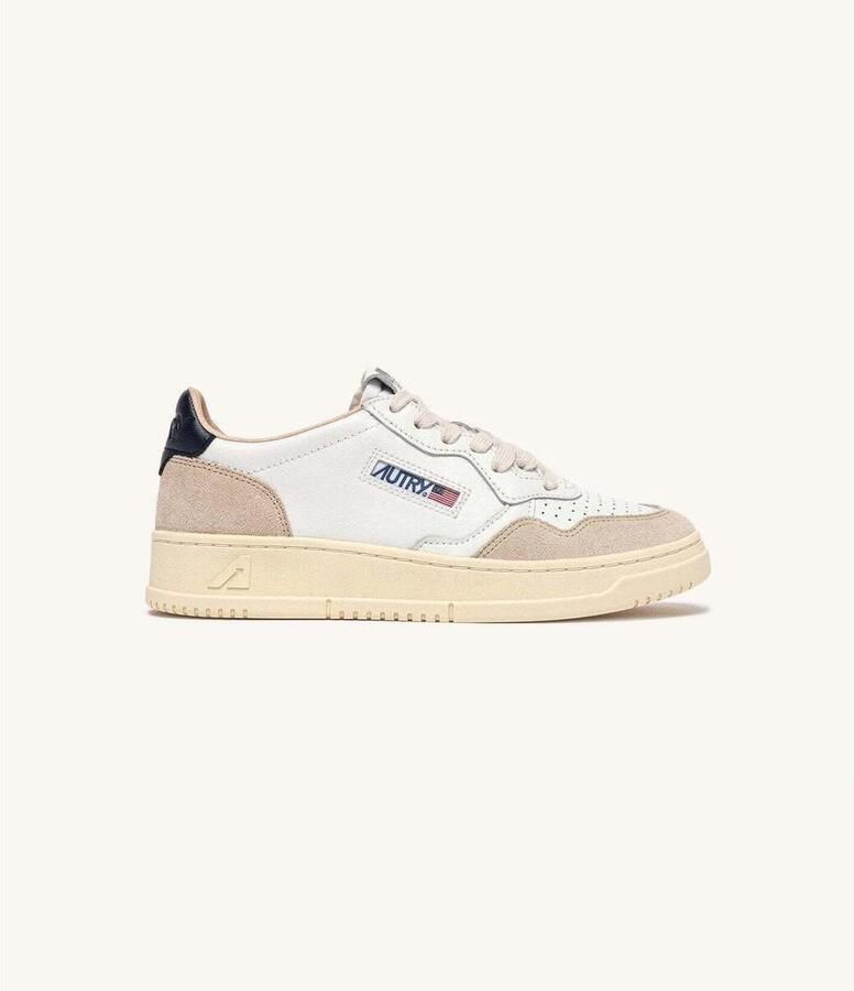 Autry Sneakers Medalist Low Blanco Arena Navy