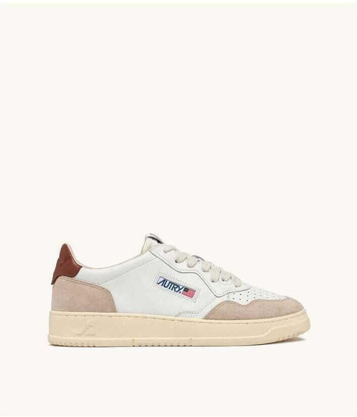 Autry Sneakers Medalist Low Woman White Camel - Foto 2