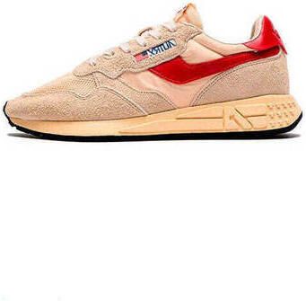 Autry Sneakers Reelwind Beige Red - Foto 2