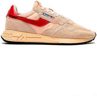 Autry Sneakers Reelwind Beige Red