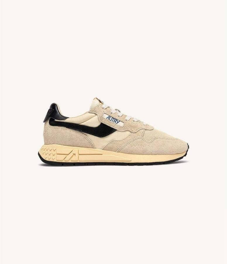 Autry Sneakers Reelwind Low Crema Negro