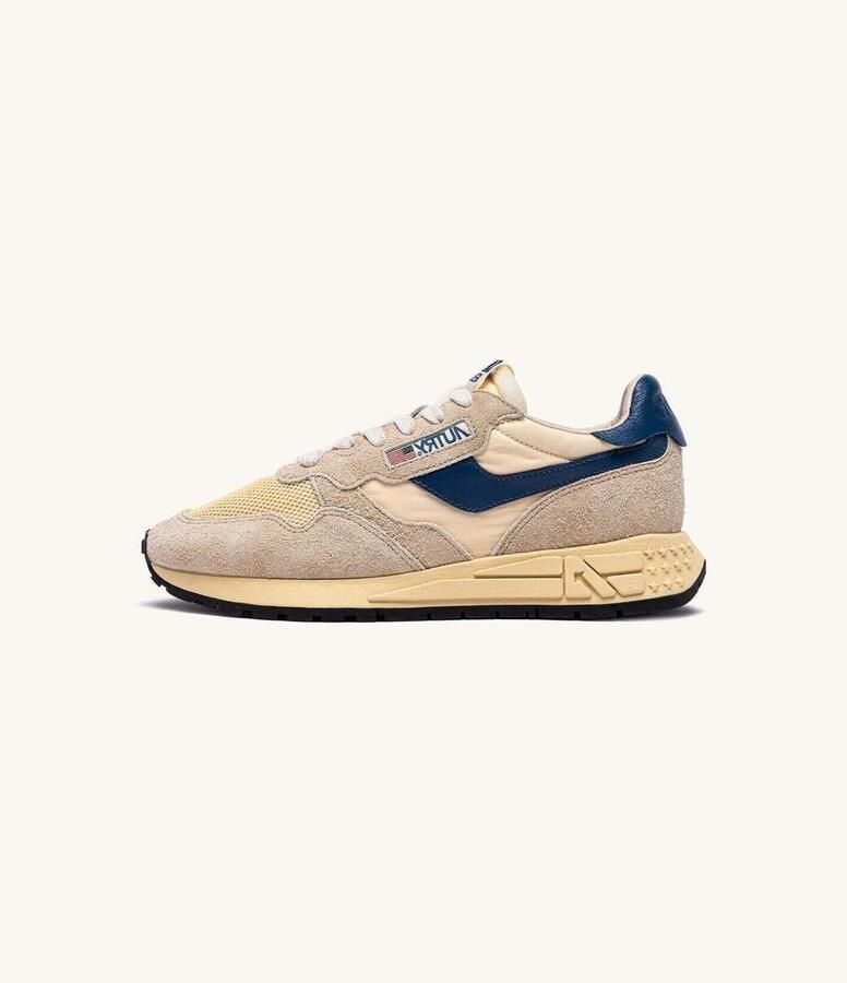 Autry Sneakers Reelwind Low Man Ecru Navy