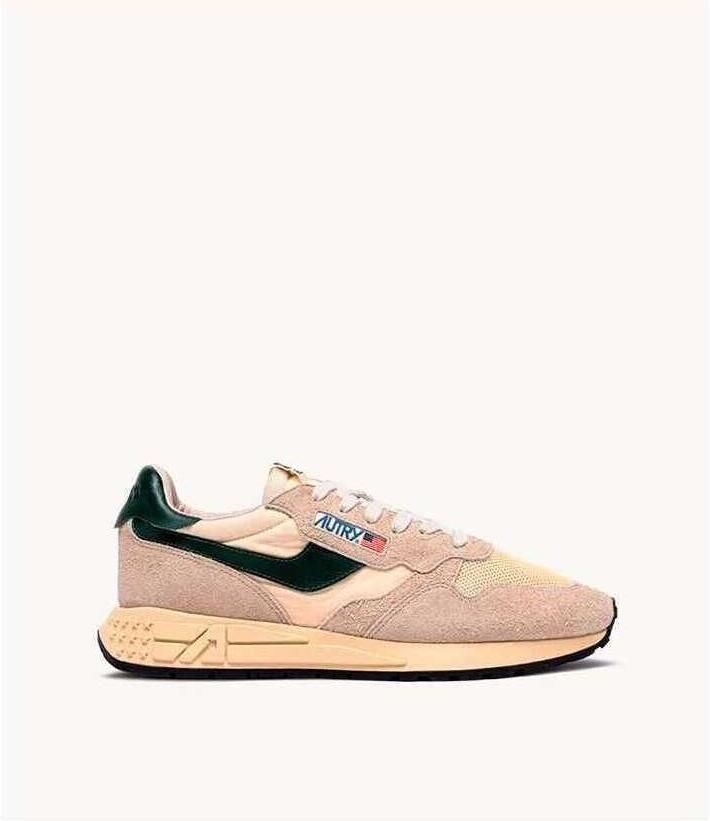 Autry Sneakers Reelwind Woman Ecru Green - Foto 2