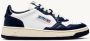 Autry Vintage-geïnspireerde witte en groene leren sneakers White - Thumbnail 3