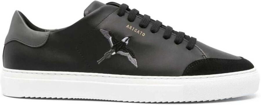 Axel Arigato Zwarte Donkergrijze Sneakers Clean 90 Black Heren - Foto 3