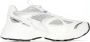 Axel Arigato Jaren Negentig Stijl Wit Zilver Leren Sneakers Multicolor Dames - Thumbnail 3