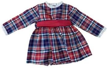 Baby Fashion Ballerina's 528.3 VESTIDO TELA ESCOCESA Rojo