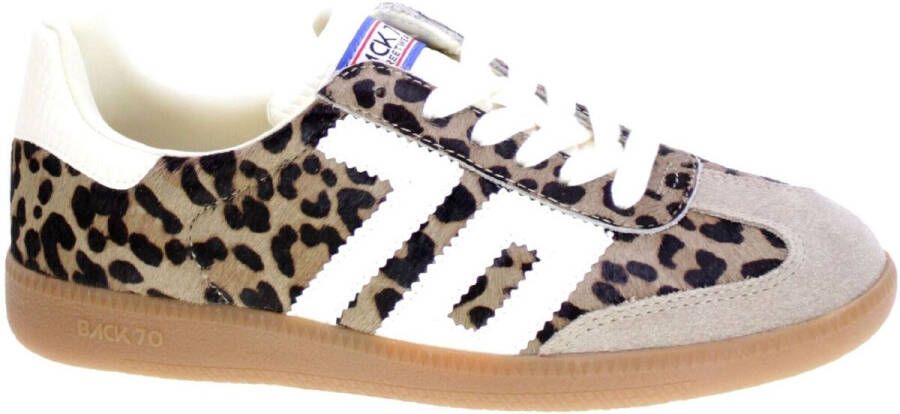 Back70 Back 70 Cloud sneaker bruin combi - Foto 4