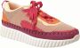 Bugatti Dames Siena Sneaker Schoenen Orange Dames - Thumbnail 2