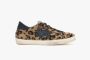 2Star Ecofur Maculato Bruine Sneaker met Zwarte Leren Details - Thumbnail 2