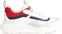 Baldinini Verstelbare Sneakers met Ronde Neus White Heren - Thumbnail 2