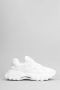 Balmain Leren sneakers met mesh inzetstukken White Heren - Thumbnail 2