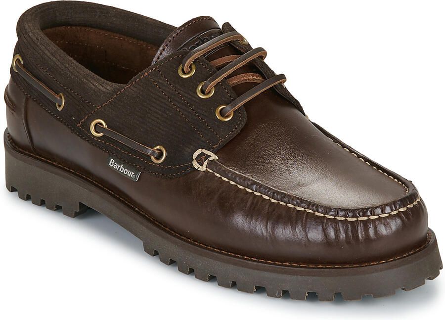Barbour Veterschoenen van echt rundleer model 'DECK BOAT' - Foto 3