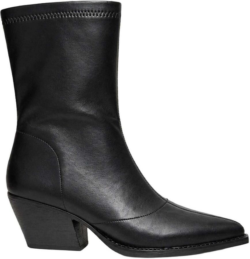 Bb Up Laarzen BOTÍN NEGRO DE MUJER CON TACÓN 2727 PU Negro