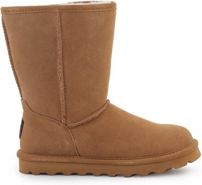 Bearpaw Elle korte winterlaarzen voor dames Lamsvachtlaarzen 1962W 243 ICED COFFEE