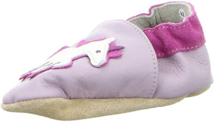Beck huisschoenen einhorn Wit