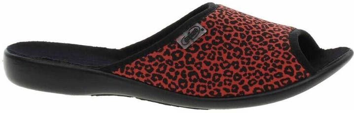 Befado Dames Pantoffels 255D005 Bordauw - Foto 2