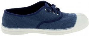 Bensimon Nette Schoenen Toile Lacet Broderie Anglaise Bleu
