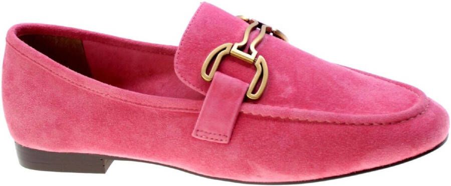 BIBI LOU Loafers Dames 582z30vk Maat: 38 Materiaal: Suède Kleur: Rood - Foto 4