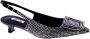 BIBI LOU Slingbacks Dames 692z00vk Maat: 38 Materiaal: Textiel Kleur: Zilver - Thumbnail 5