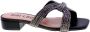 Bibi Lou Stijlvolle Zomer Slippers voor Vrouwen Black Dames - Thumbnail 3