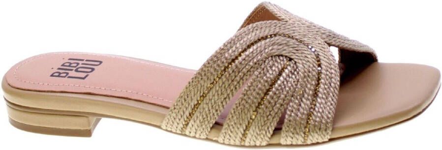 Bibi Lou Dames slippers brons