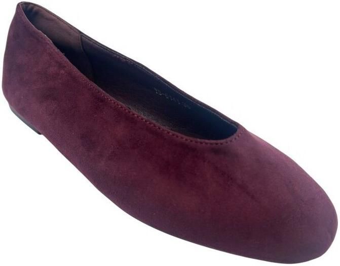 Bienve Ballerina's Zapato señora ys6141 burdeos