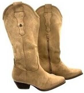 Bienve Laarzen Bota señora a2442 beig