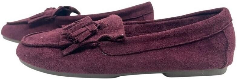 Bienve Mocassins Zapato señora gg5760 burdeos