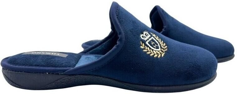 Bienve Pantoffels Ir por casa caballero 6019 6215 azul