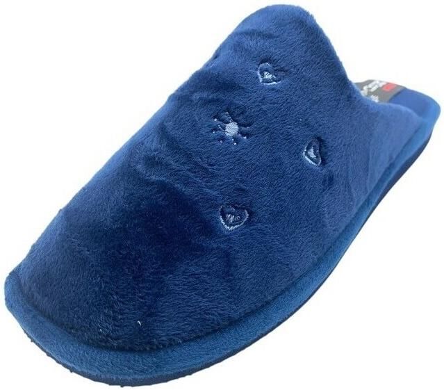 Bienve Pantoffels Ir por casa señora in 0530 azul