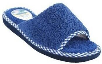 Bienve Pantoffels Ir por casa señora v 1235 azul