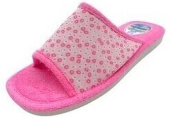 Bienve Pantoffels Ir por casa señora v 6035 rosa