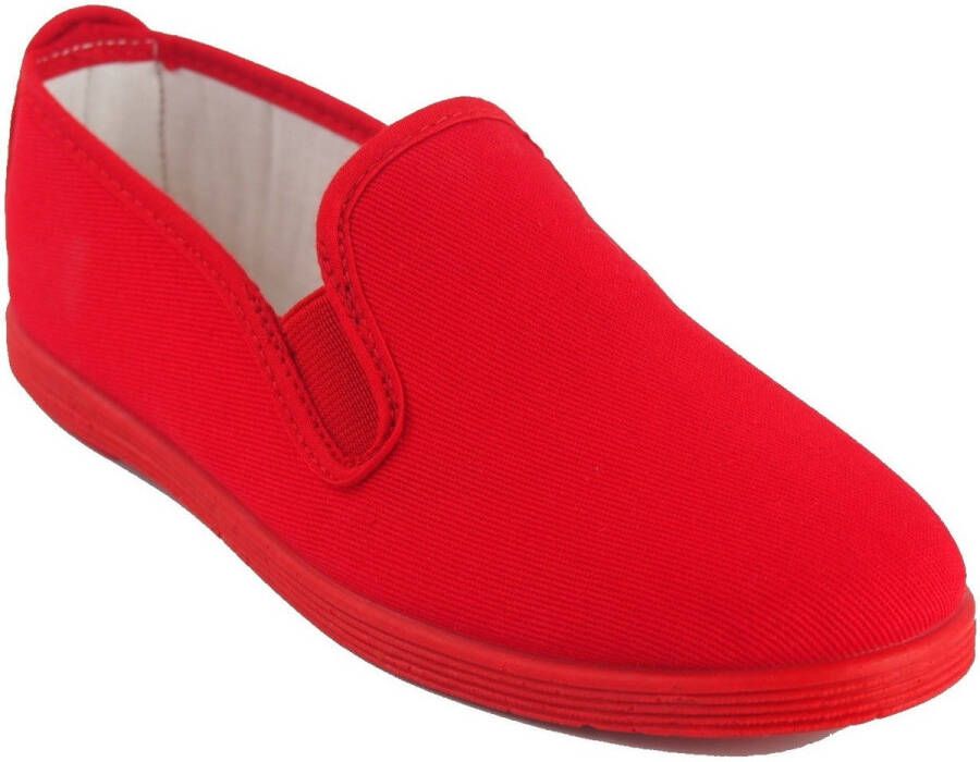 Bienve Sportschoenen Canvas dame 102 Kunfu rood