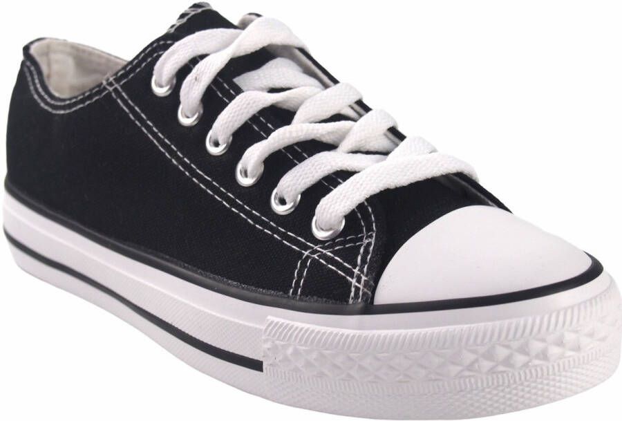 Bienve Sportschoenen Lona señora ca01 negro