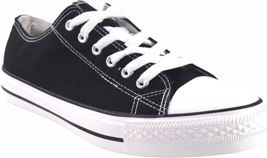 Bienve Sportschoenen Lona caballero abx065 negro