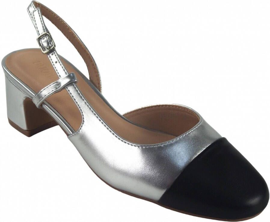 Bienve Sportschoenen Zapato señora b3055 plata