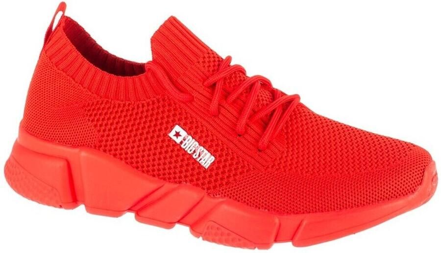 Big Star Shoes Vrouwen Rood Sneakers