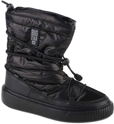 Big Star Snow Boots KK274193-906 Vrouwen Zwart Sneeuw laarzen